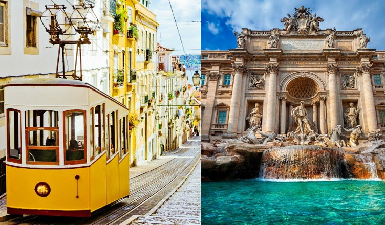 Lisabona si Roma